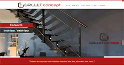 Desktop Screenshot of grilletconcept.com